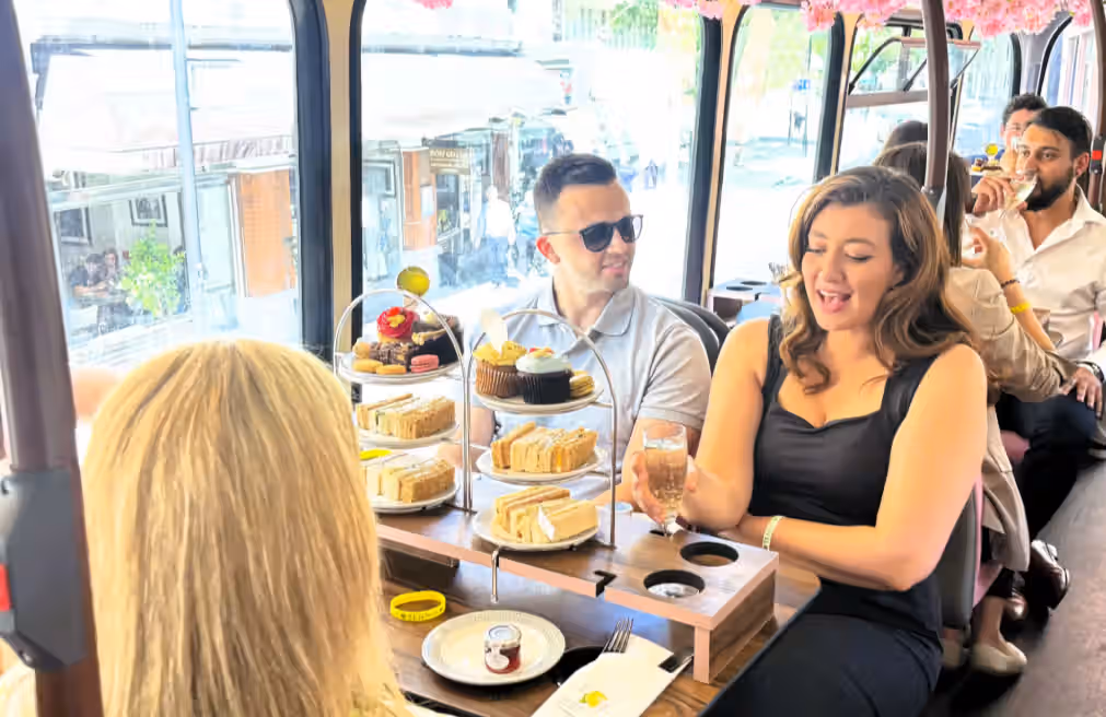 Visite en bus du thé de l’après-midi