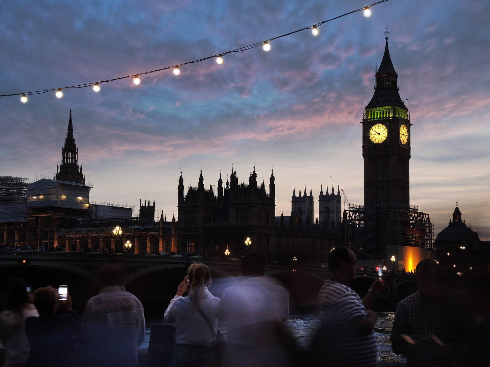 Big Ben di notte
