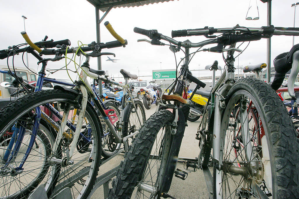 Vélos à Heathrow