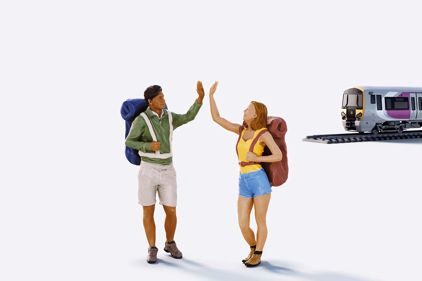 CMA_Backpackers mit Train