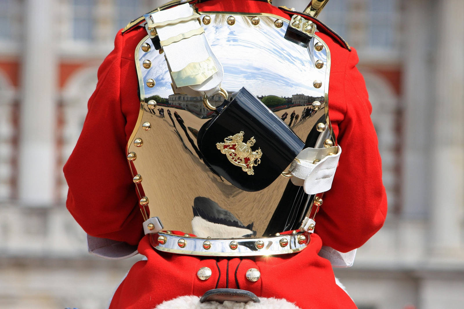 Hushåll Kavalleri Soldat