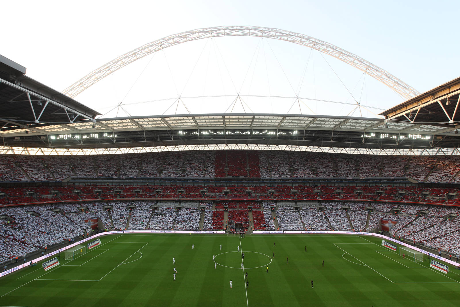 Inne på Wembley Stadium