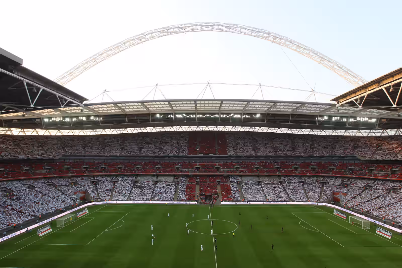 Interior del estadio de Wembley