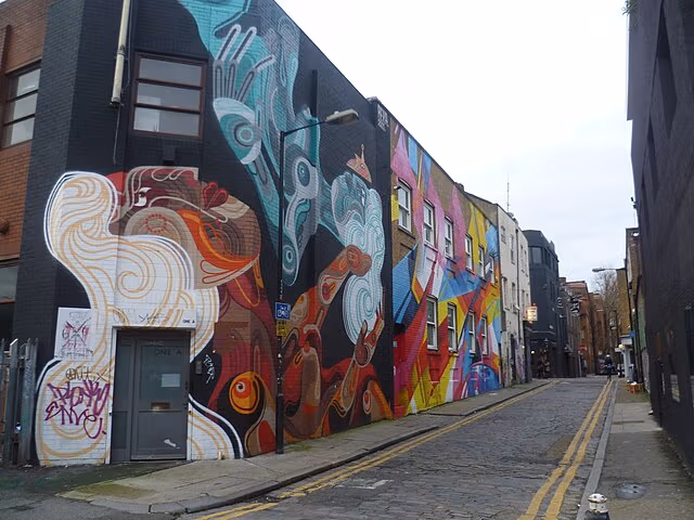 Gatukonst i Shoreditch