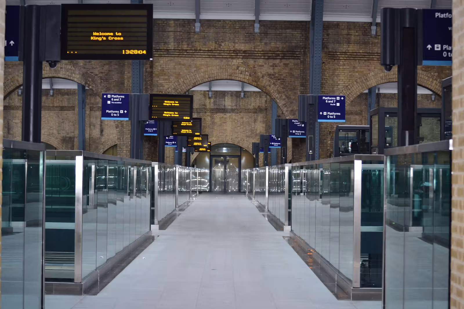 Sommerattraktion – Londoner Bahnhof