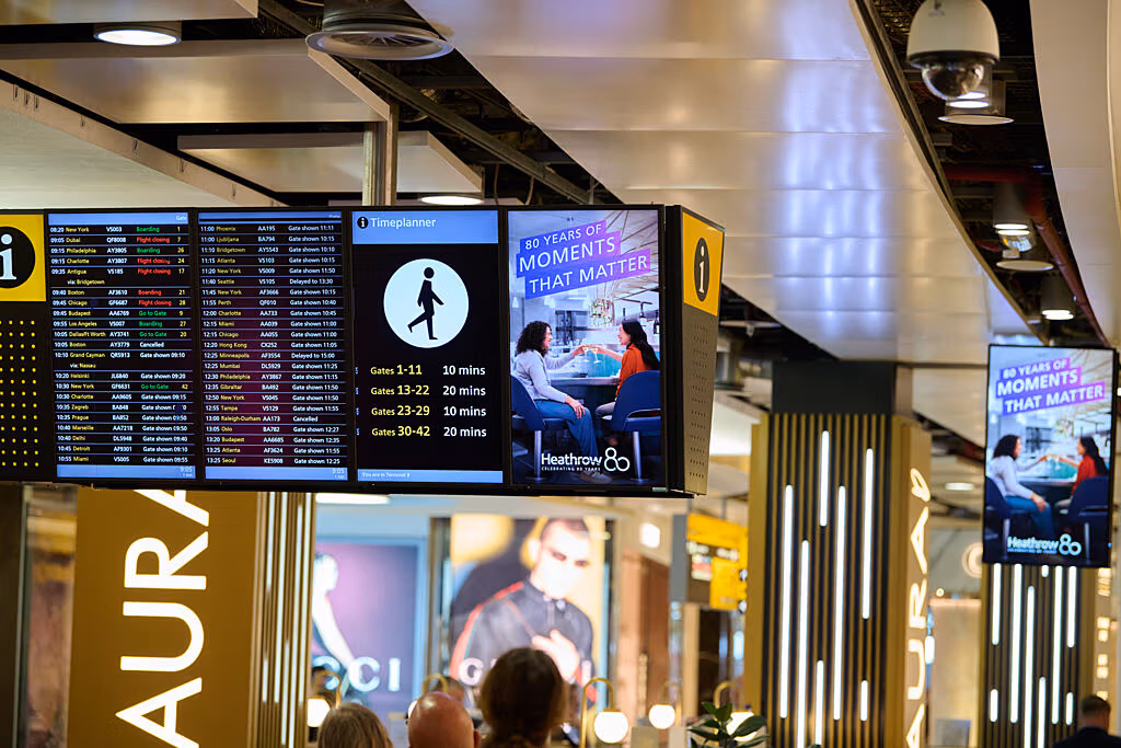 Terminal 5 Sign