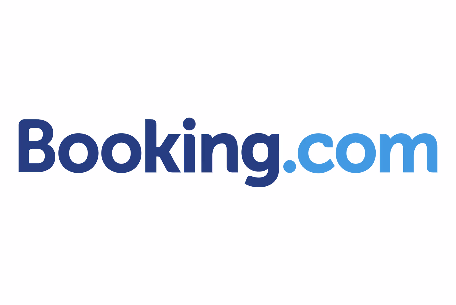 El logotipo de Booking.com